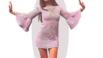 Crochet Dress Pattern - Particle - Mermaidcat Designs