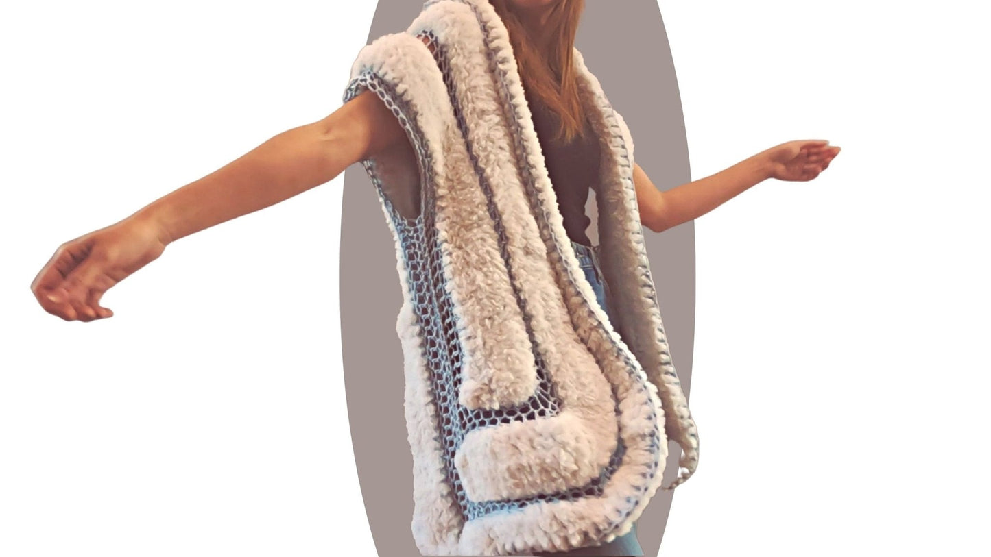 Crochet Jacket Pattern - Darling 3-in-1 - Mermaidcat Designs