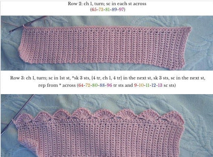 Crochet Jacket Pattern - Darling - Mermaidcat Designs