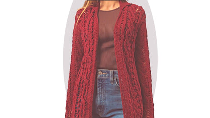 Crochet Jacket Pattern - Windward - Mermaidcat Designs