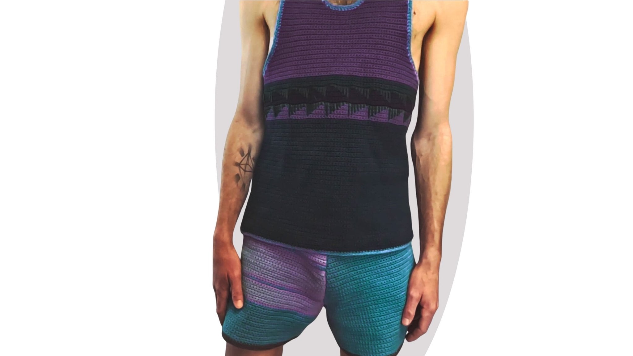 Crochet Mens Top Pattern - Wanderer – Mermaidcat Designs