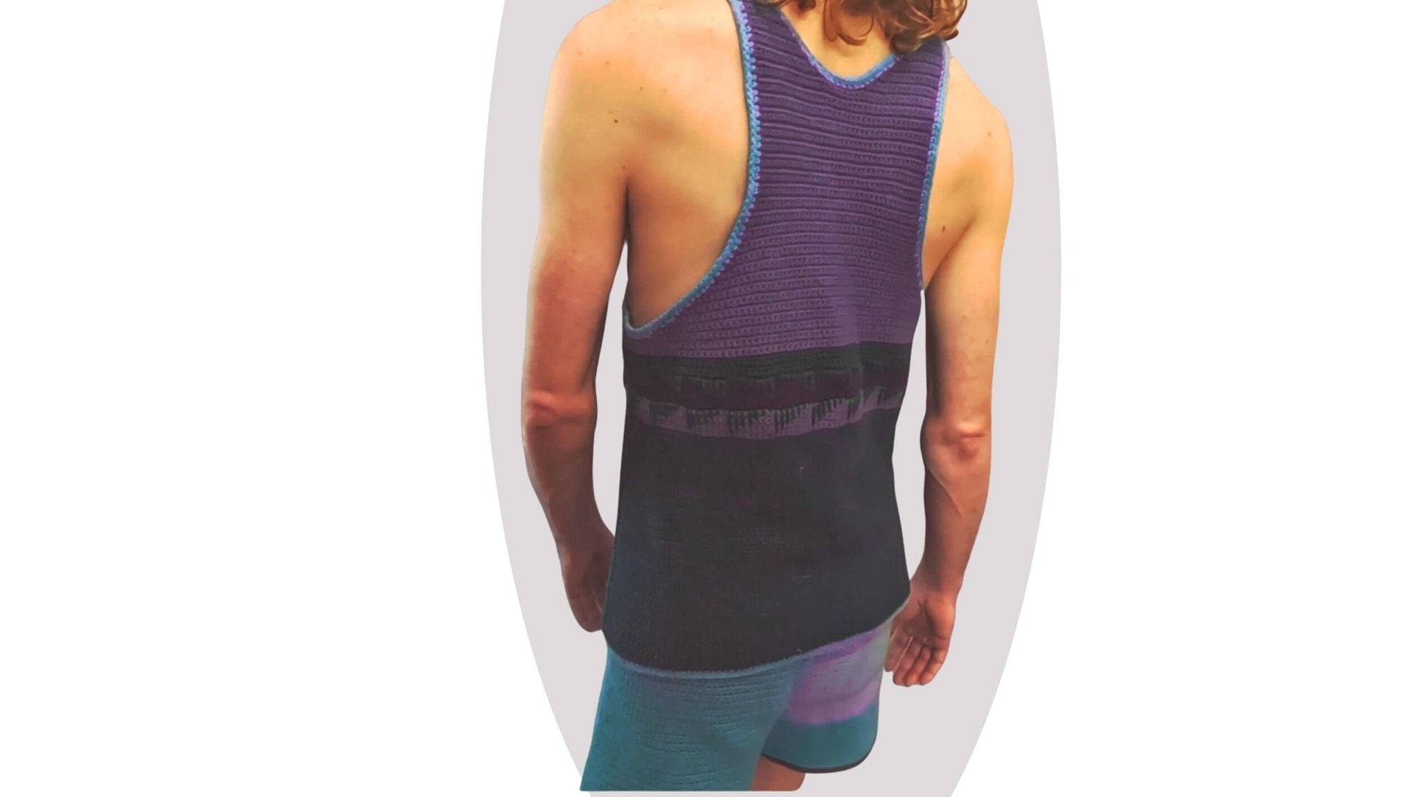 Crochet Mens Top Pattern - Wanderer – Mermaidcat Designs