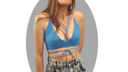Crochet Pattern Top Bundle - 5 PACK - Mermaidcat Designs