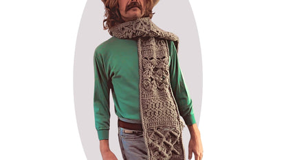 Crochet Scarf Pattern - Seaside - Mermaidcat Designs