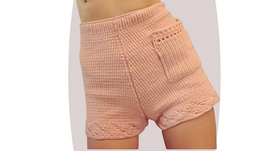 Crochet Shorts Pattern - Bliss - Mermaidcat Designs