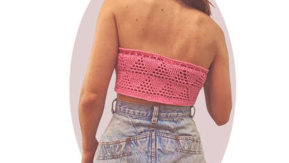 Crochet Skirt + Bandeau Pattern Set - Celestine - Mermaidcat Designs