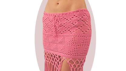 Crochet Skirt + Bandeau Pattern Set - Celestine - Mermaidcat Designs