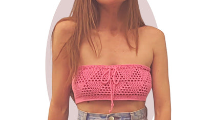 Crochet Skirt + Bandeau Pattern Set - Celestine - Mermaidcat Designs