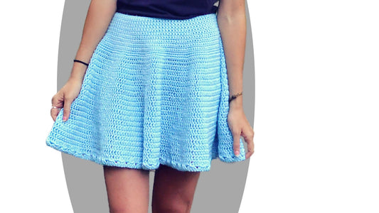 Crochet Skirt Pattern - Air - Mermaidcat Designs