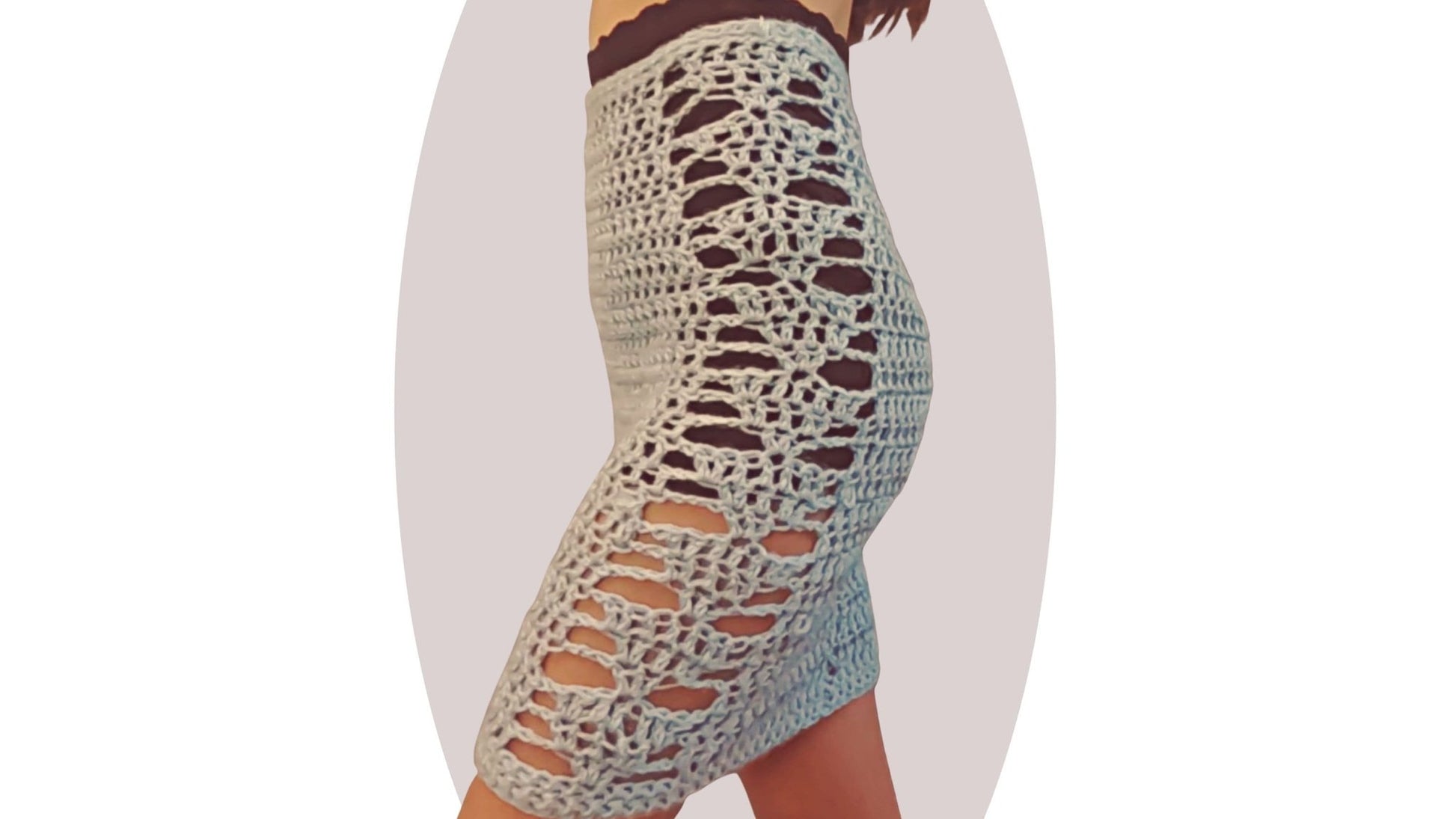 Crochet Skirt Pattern - Vitalize - Mermaidcat Designs