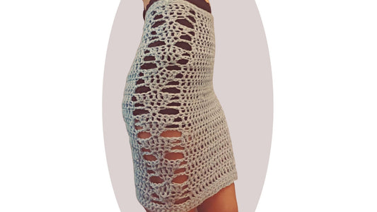 Crochet Skirt Pattern - Vitalize - Mermaidcat Designs