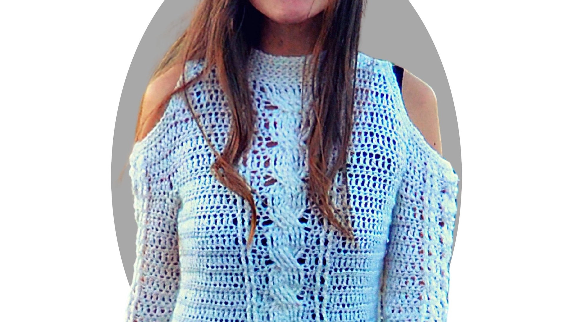 Crochet Sweater Dress Pattern - Levitate - Mermaidcat Designs