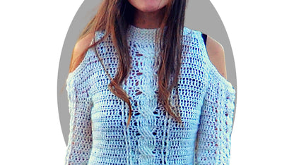 Crochet Sweater Dress Pattern - Levitate - Mermaidcat Designs