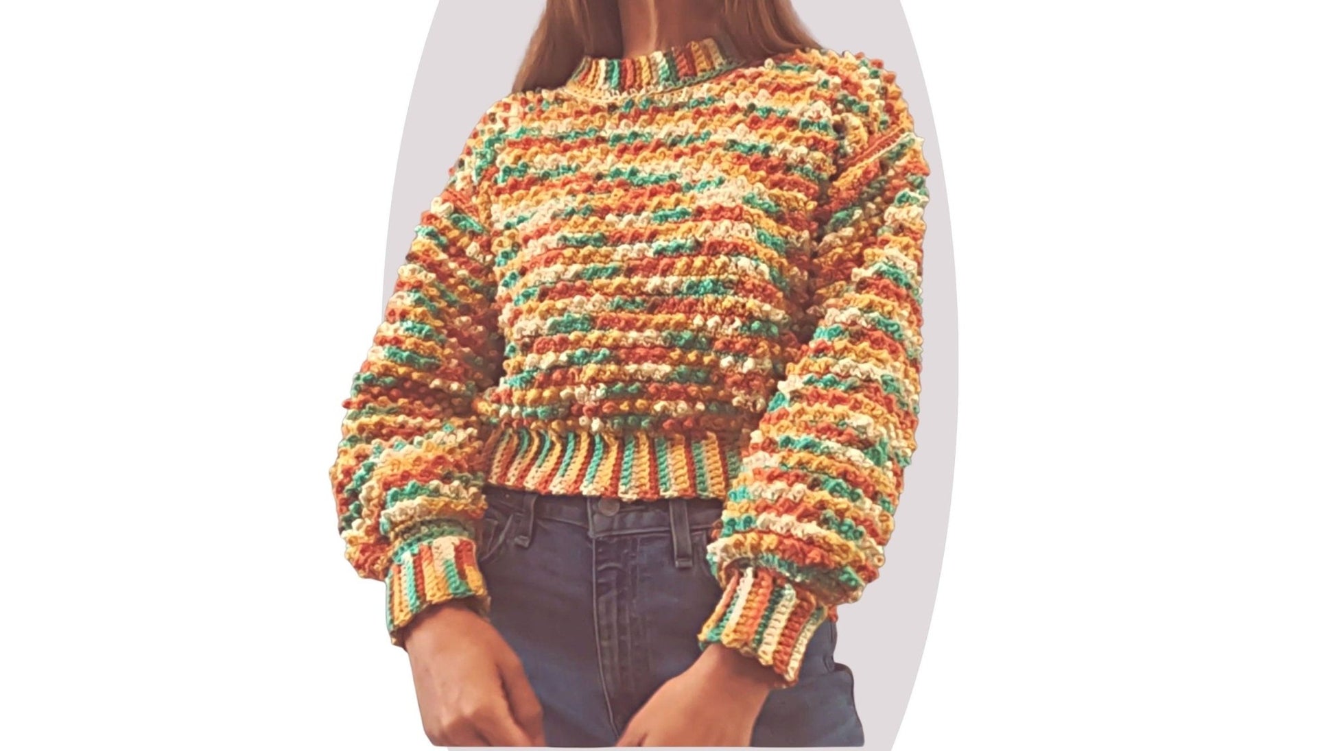 Crochet Sweater Pattern - Allium - Mermaidcat Designs