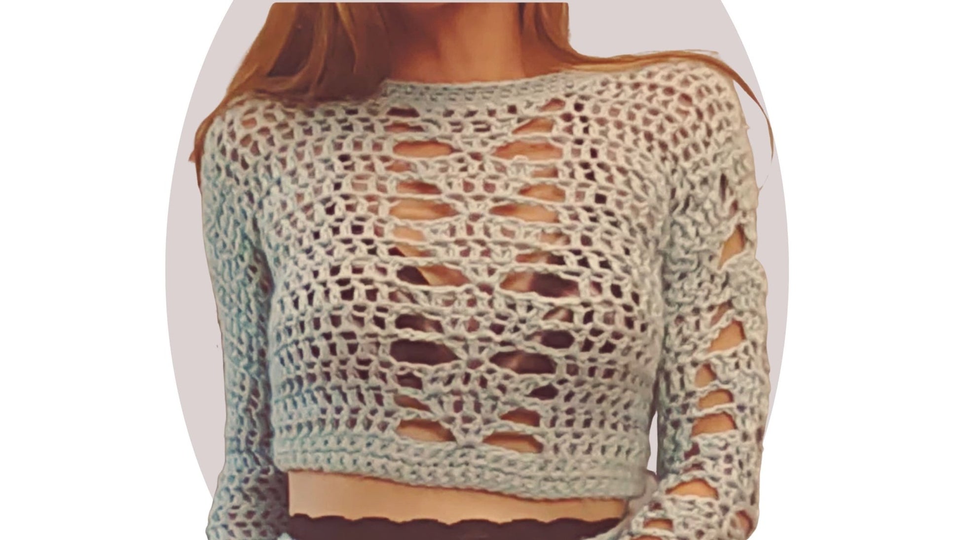 Crochet Sweater Pattern - Amplify - Mermaidcat Designs