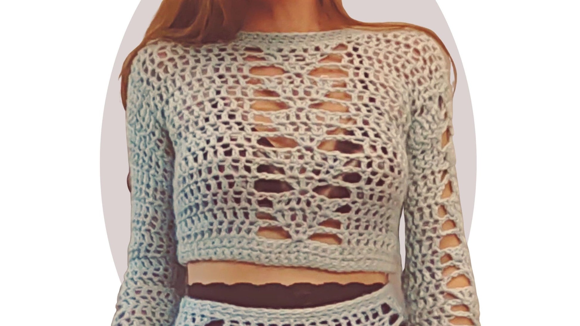 Crochet Sweater Pattern - Amplify - Mermaidcat Designs