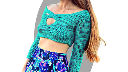 Crochet Sweater Pattern - Apex - Mermaidcat Designs