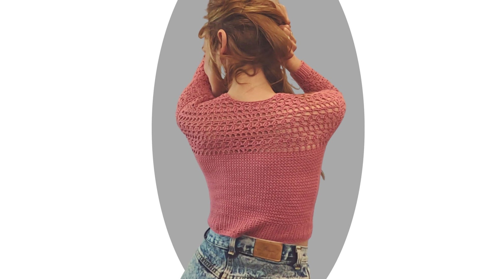 Crochet Sweater Pattern - Beyond - Mermaidcat Designs