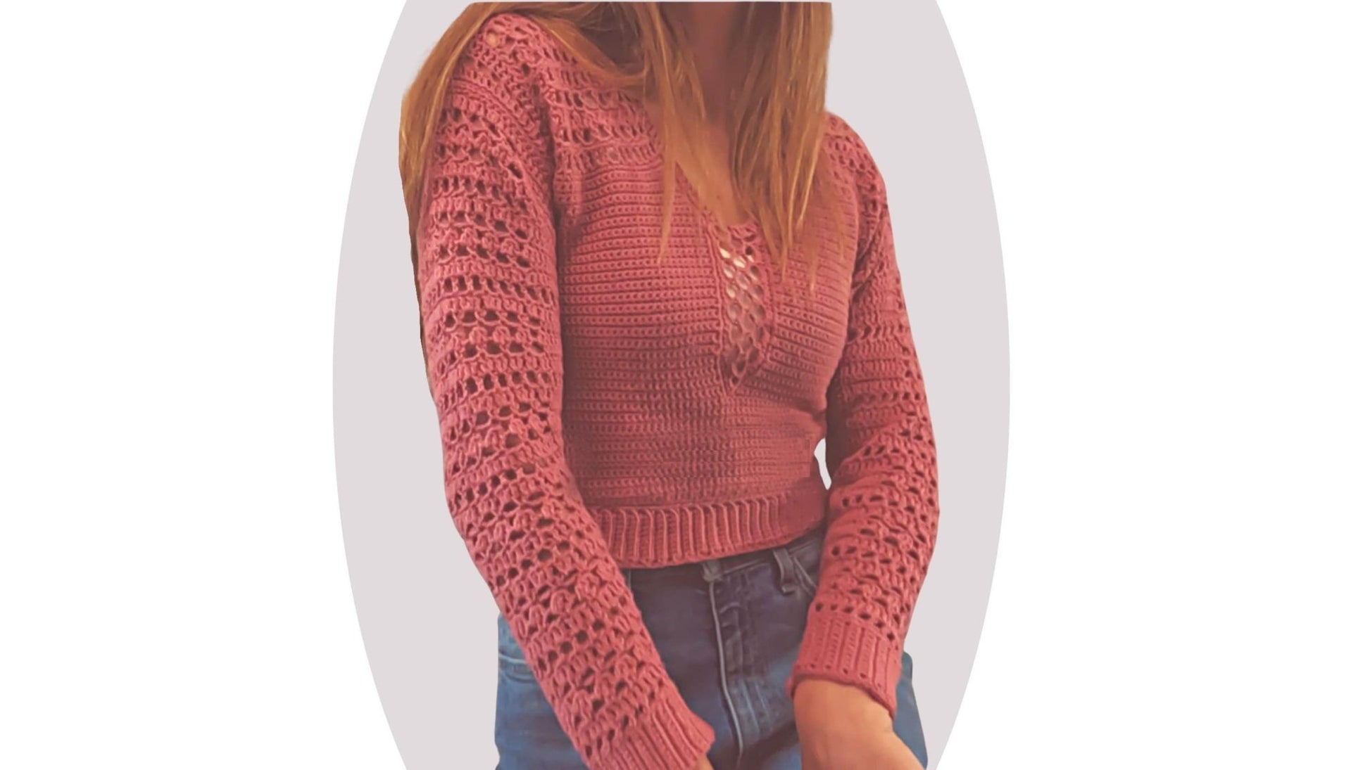 Crochet Sweater Pattern - Beyond - Mermaidcat Designs