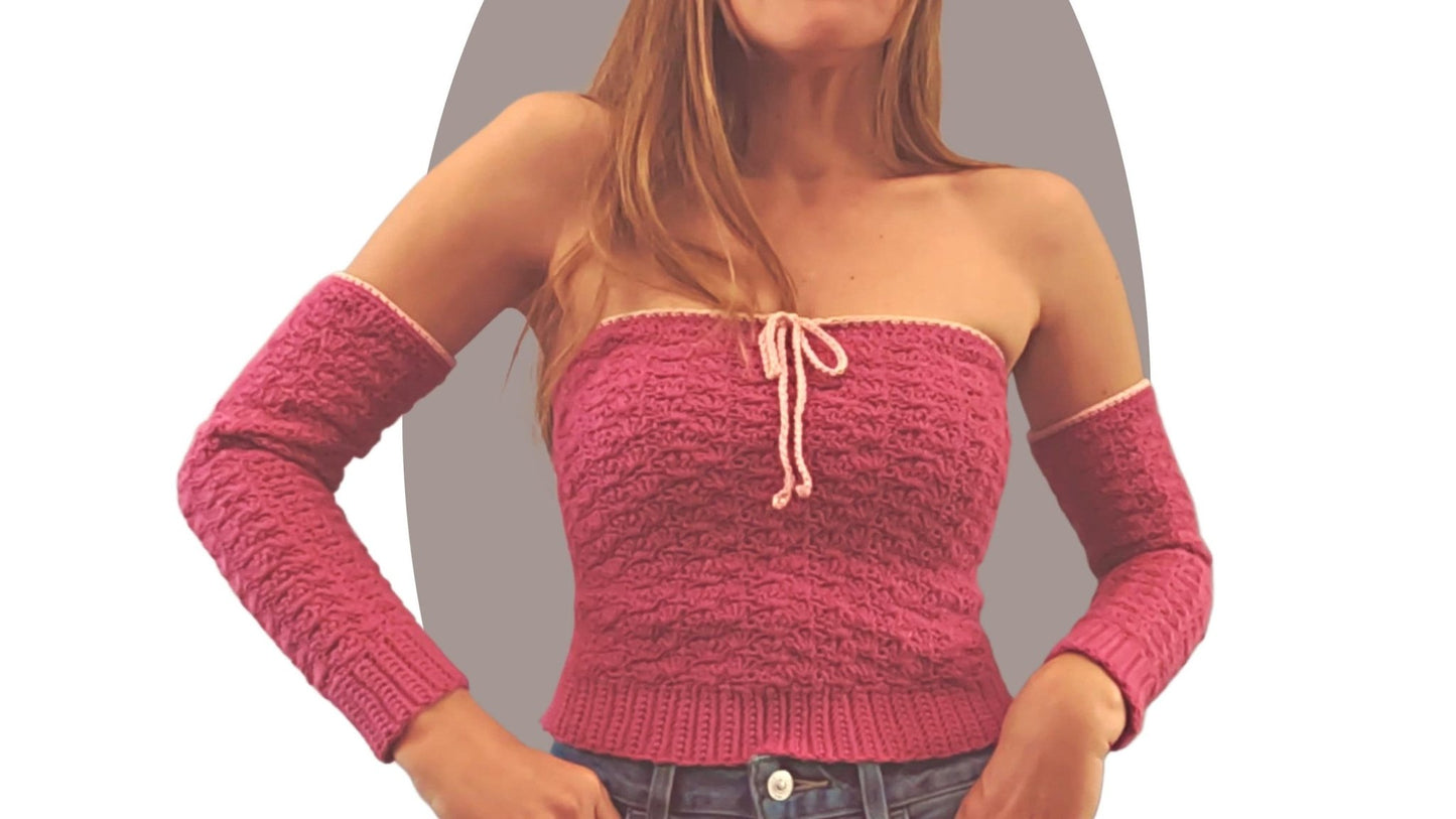 Crochet Sweater Pattern - Breathless - Mermaidcat Designs