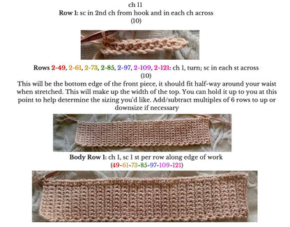 Crochet Sweater Pattern - Breathless - Mermaidcat Designs