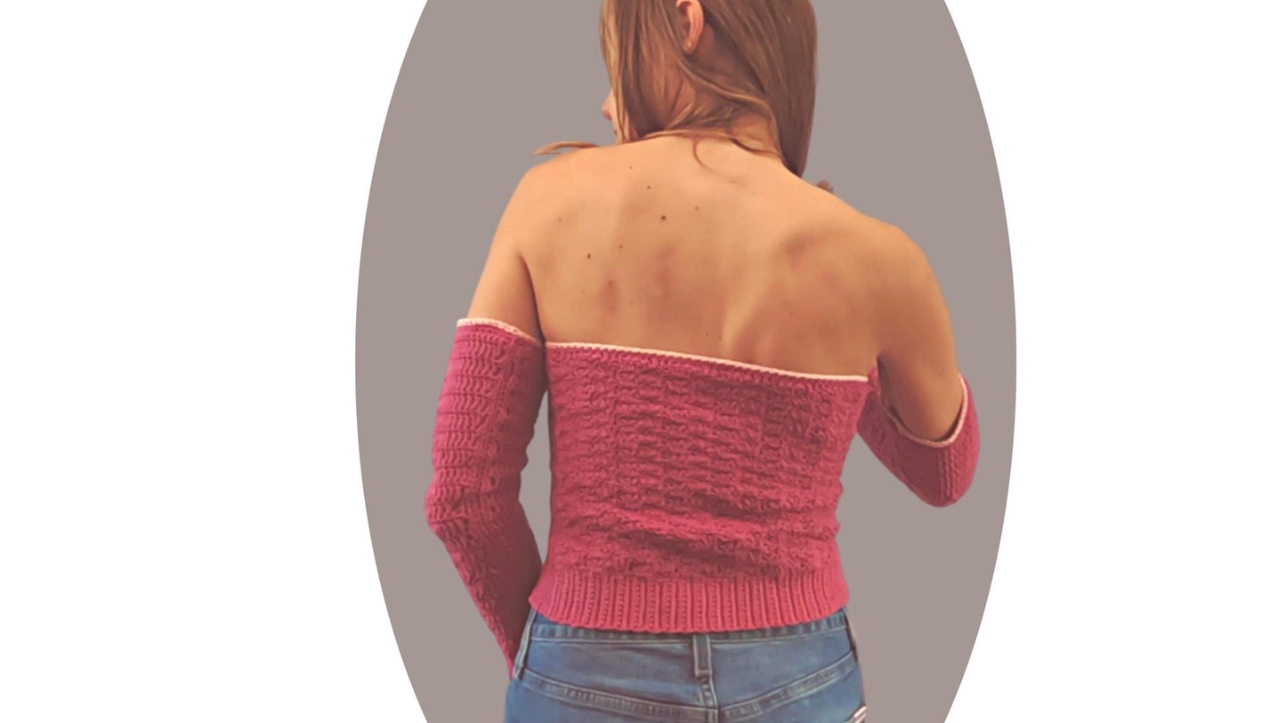 Crochet Sweater Pattern - Breathless - Mermaidcat Designs