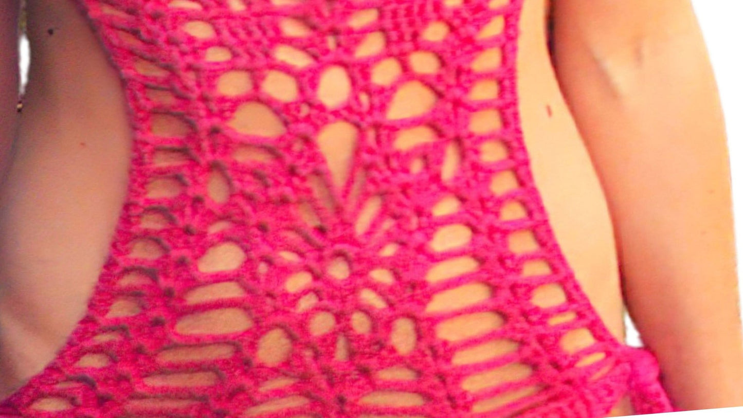 Crochet Swimsuit Pattern - Geode - Mermaidcat Designs