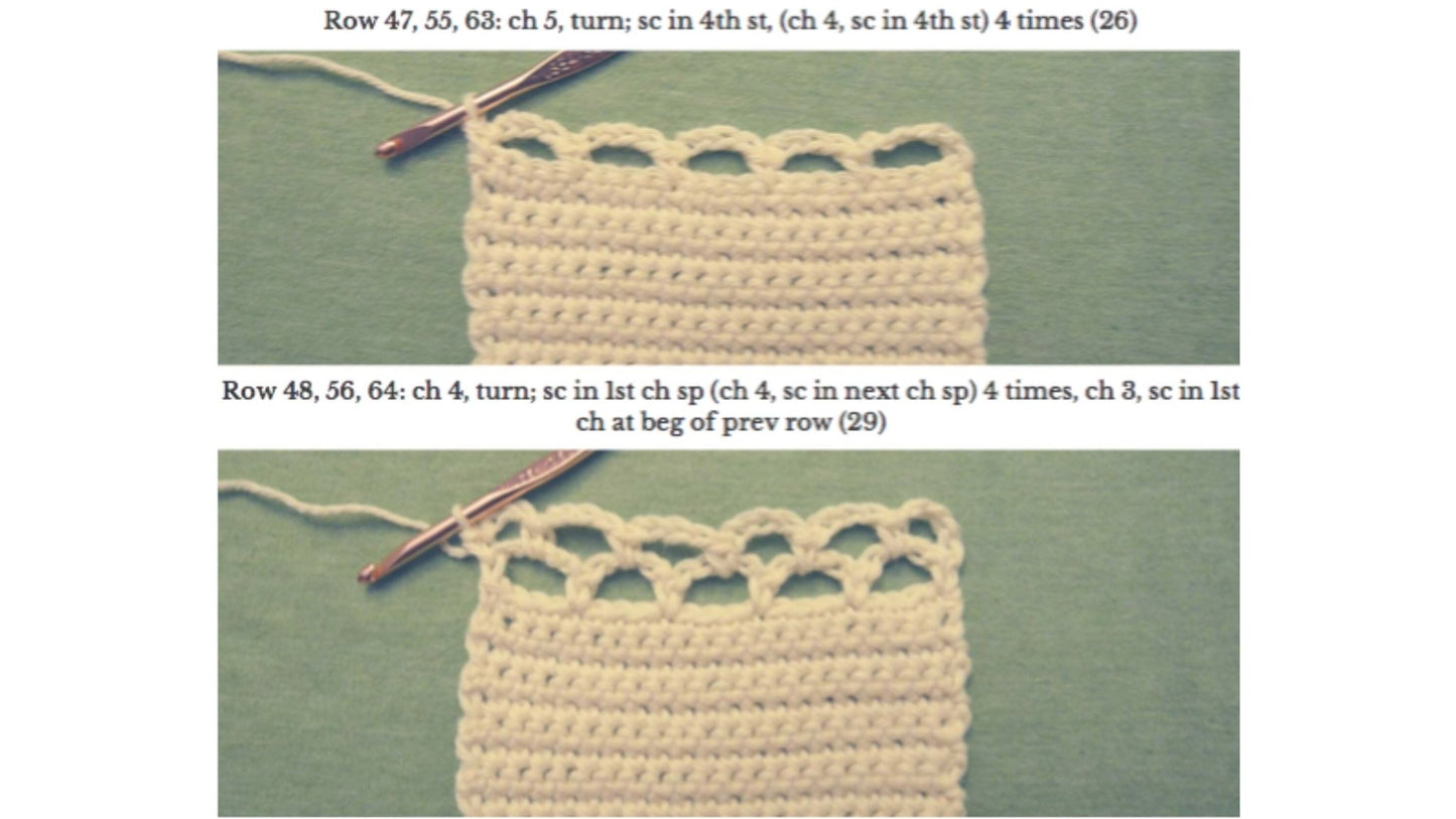 Crochet Top Pattern - Ascending - Mermaidcat Designs