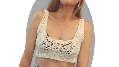 Crochet Top Pattern - Astral - Mermaidcat Designs