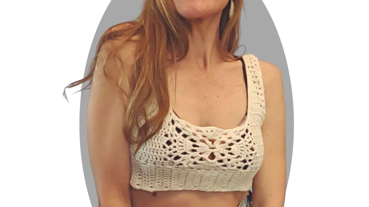 Crochet Top Pattern - Astral - Mermaidcat Designs