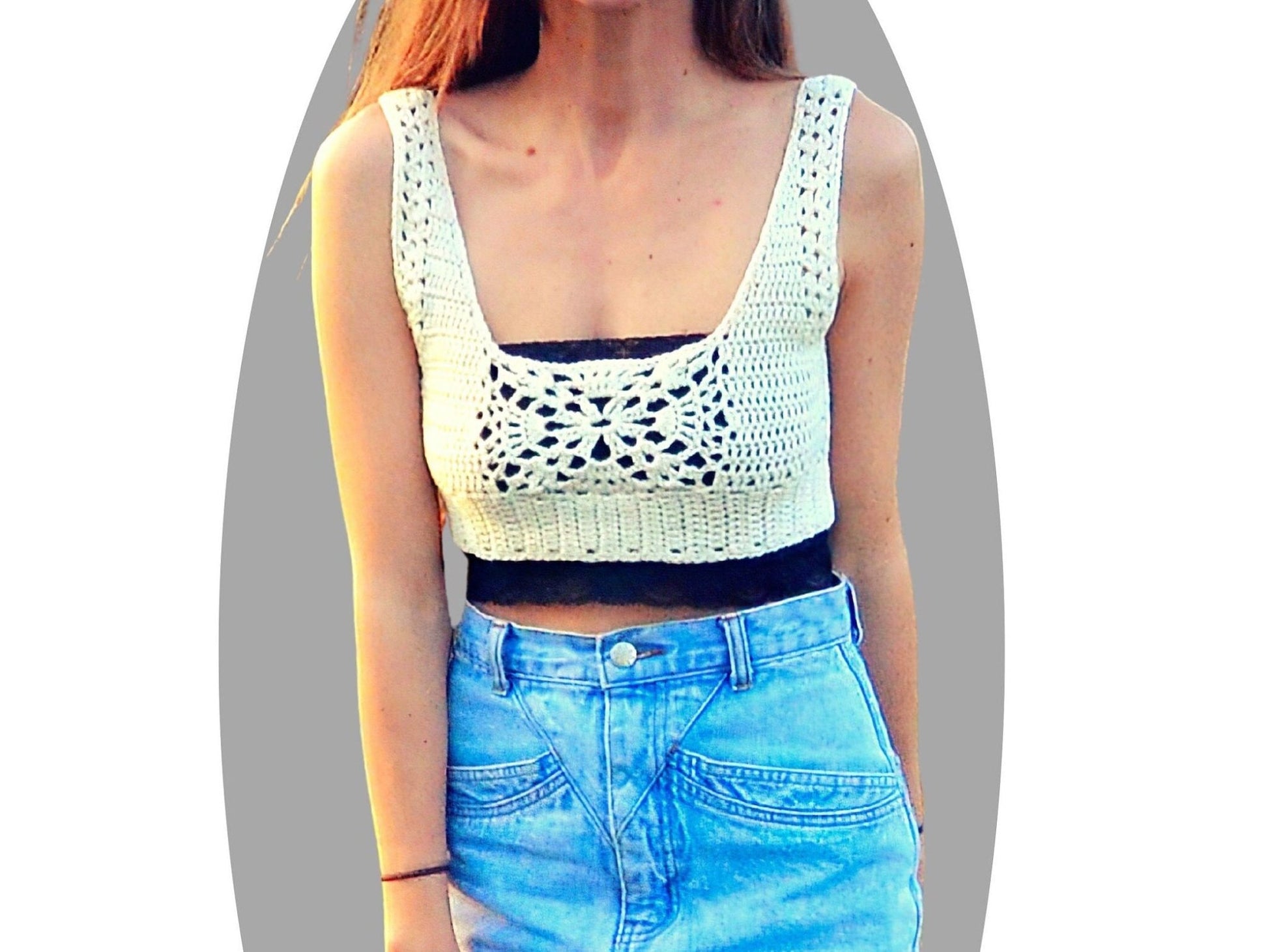 Crochet Top Pattern - Astral - Mermaidcat Designs