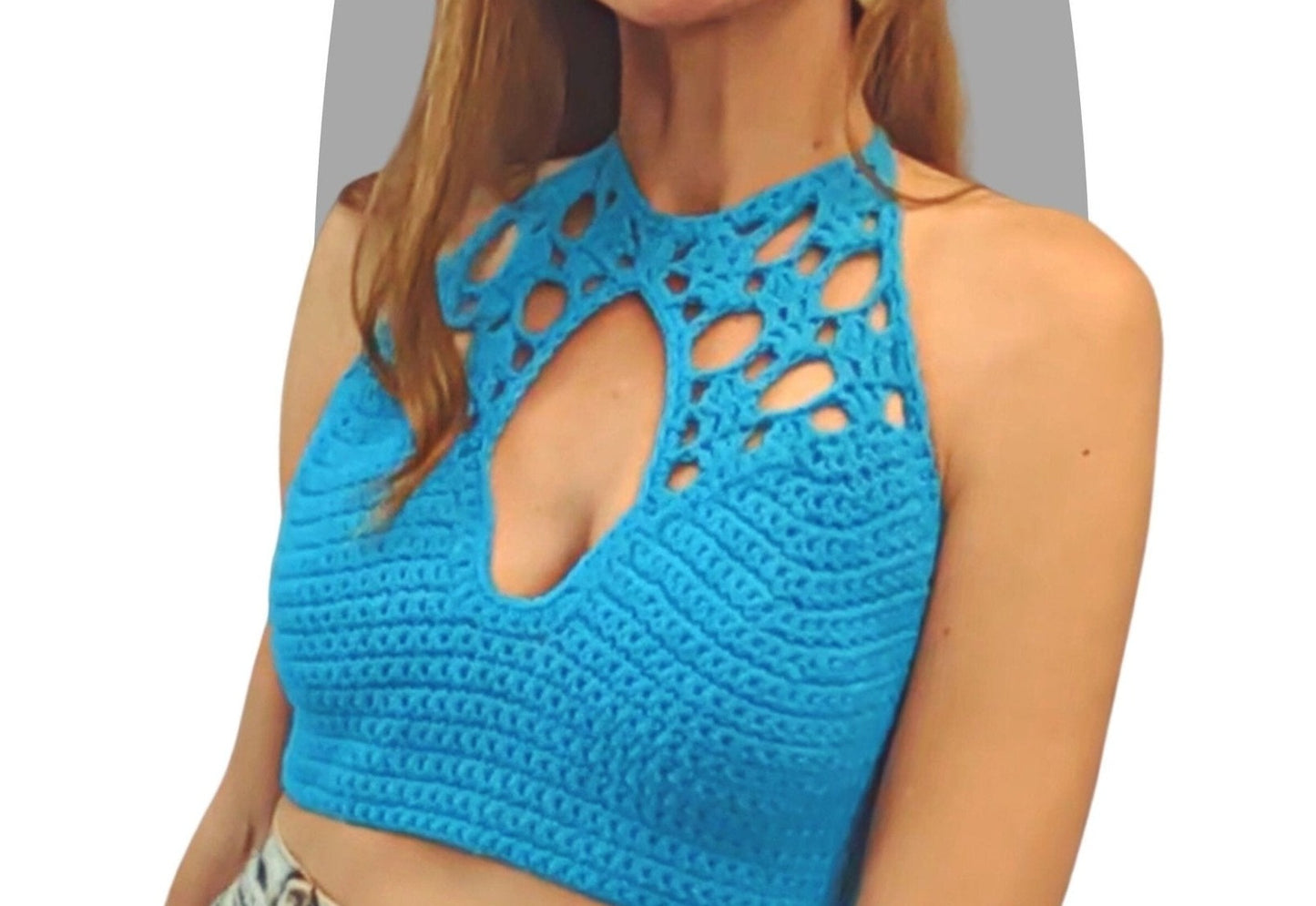Crochet Top Pattern - Dogon - Mermaidcat Designs