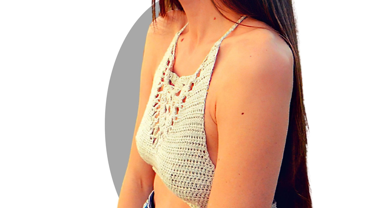 Crochet Top Pattern - Emma - Mermaidcat Designs