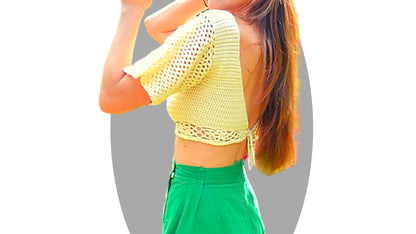Crochet Top Pattern - Ether - Mermaidcat Designs