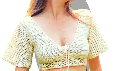 Crochet Top Pattern - Ether - Mermaidcat Designs
