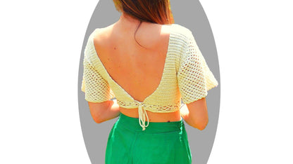 Crochet Top Pattern - Ether - Mermaidcat Designs