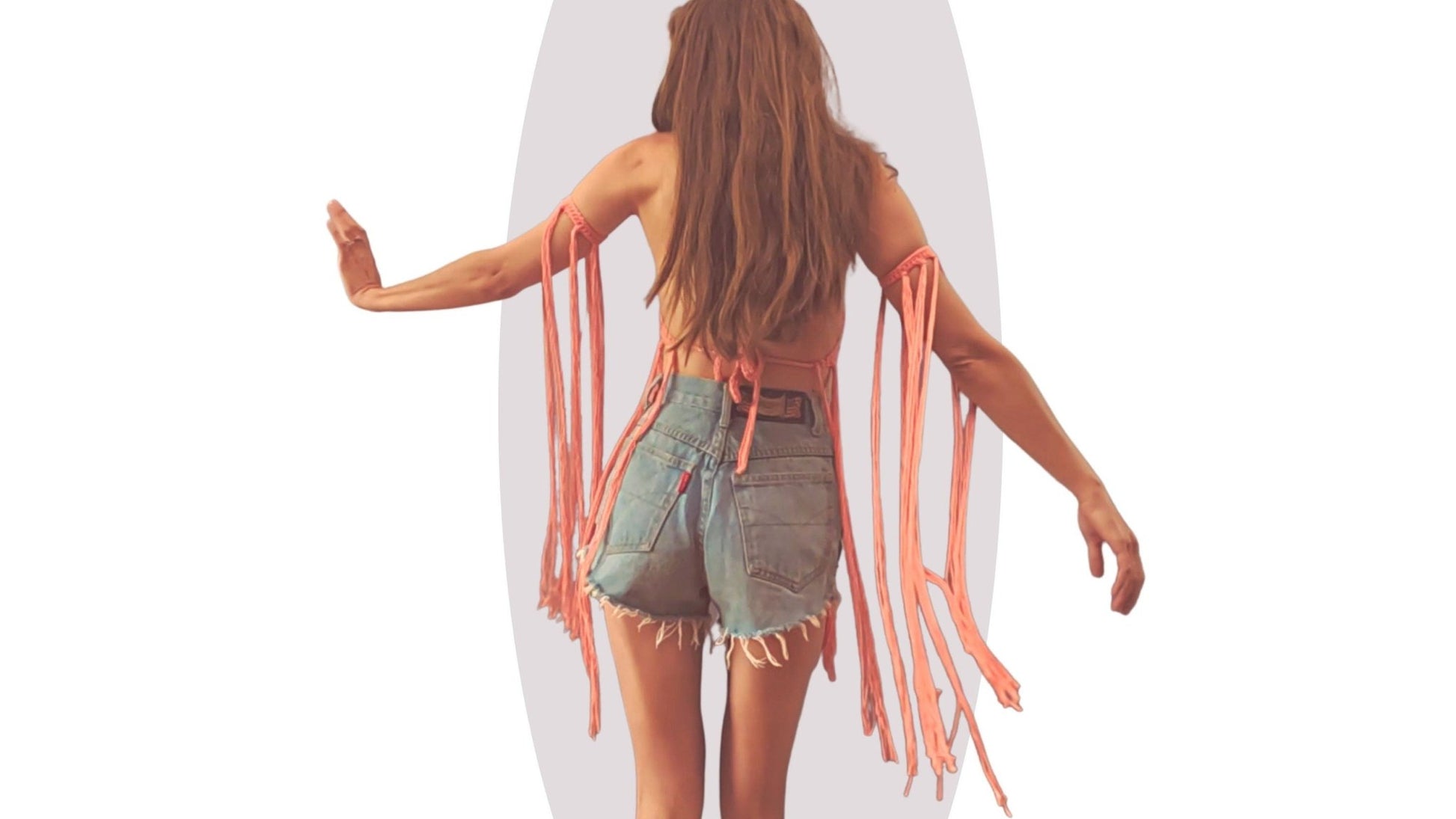 Crochet Top Pattern - Heart Strings - Mermaidcat Designs