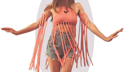 Crochet Top Pattern - Heart Strings - Mermaidcat Designs