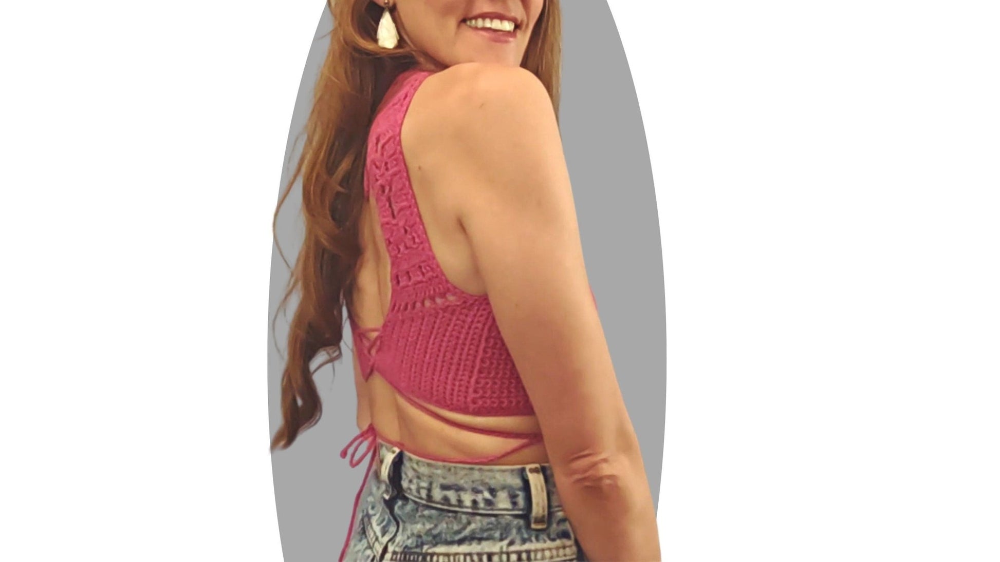 Crochet Top Pattern - Luna - Mermaidcat Designs