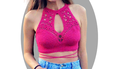 Crochet Top Pattern - Luna - Mermaidcat Designs