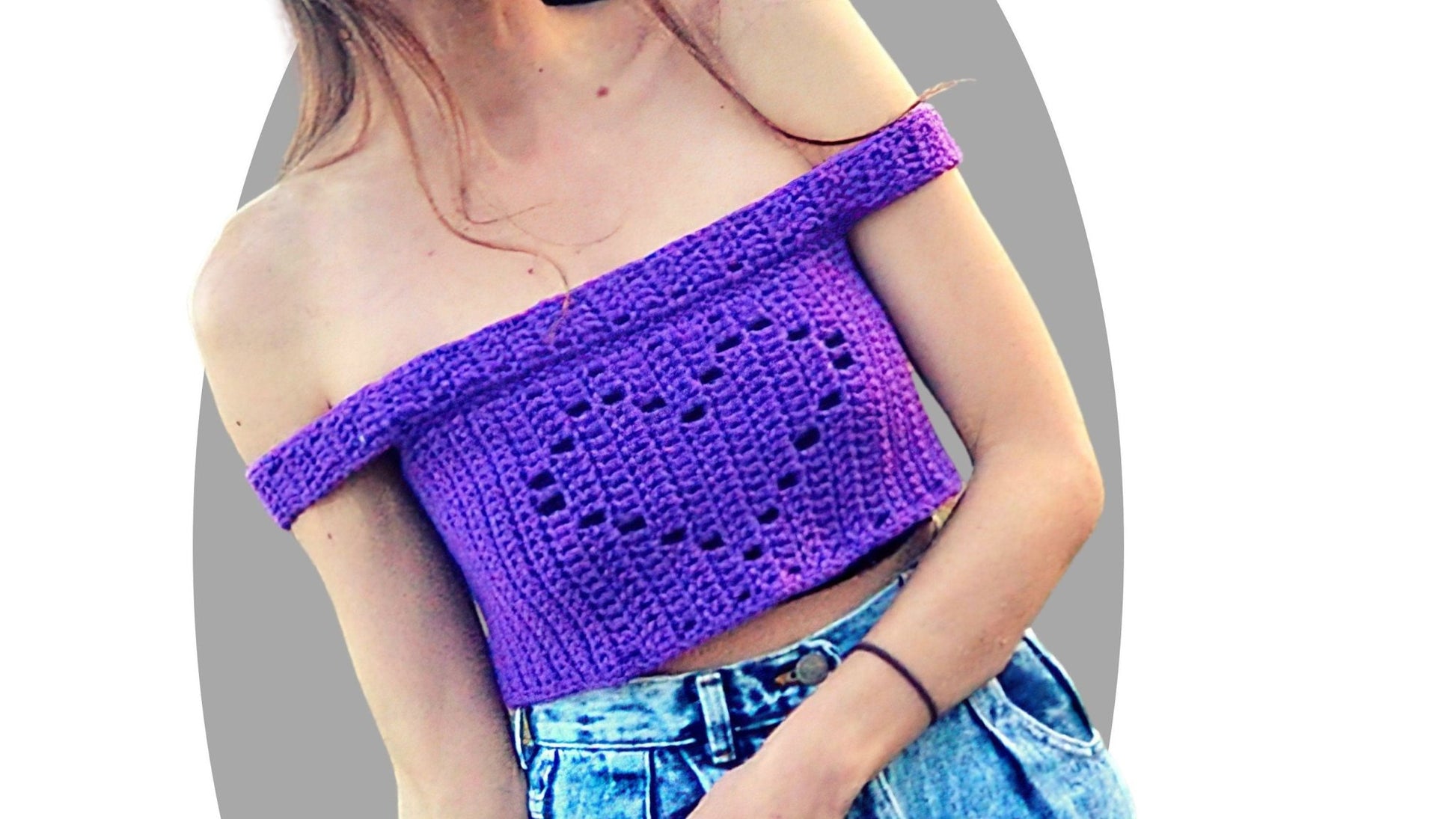 Crochet Top Pattern - Orbit - Mermaidcat Designs