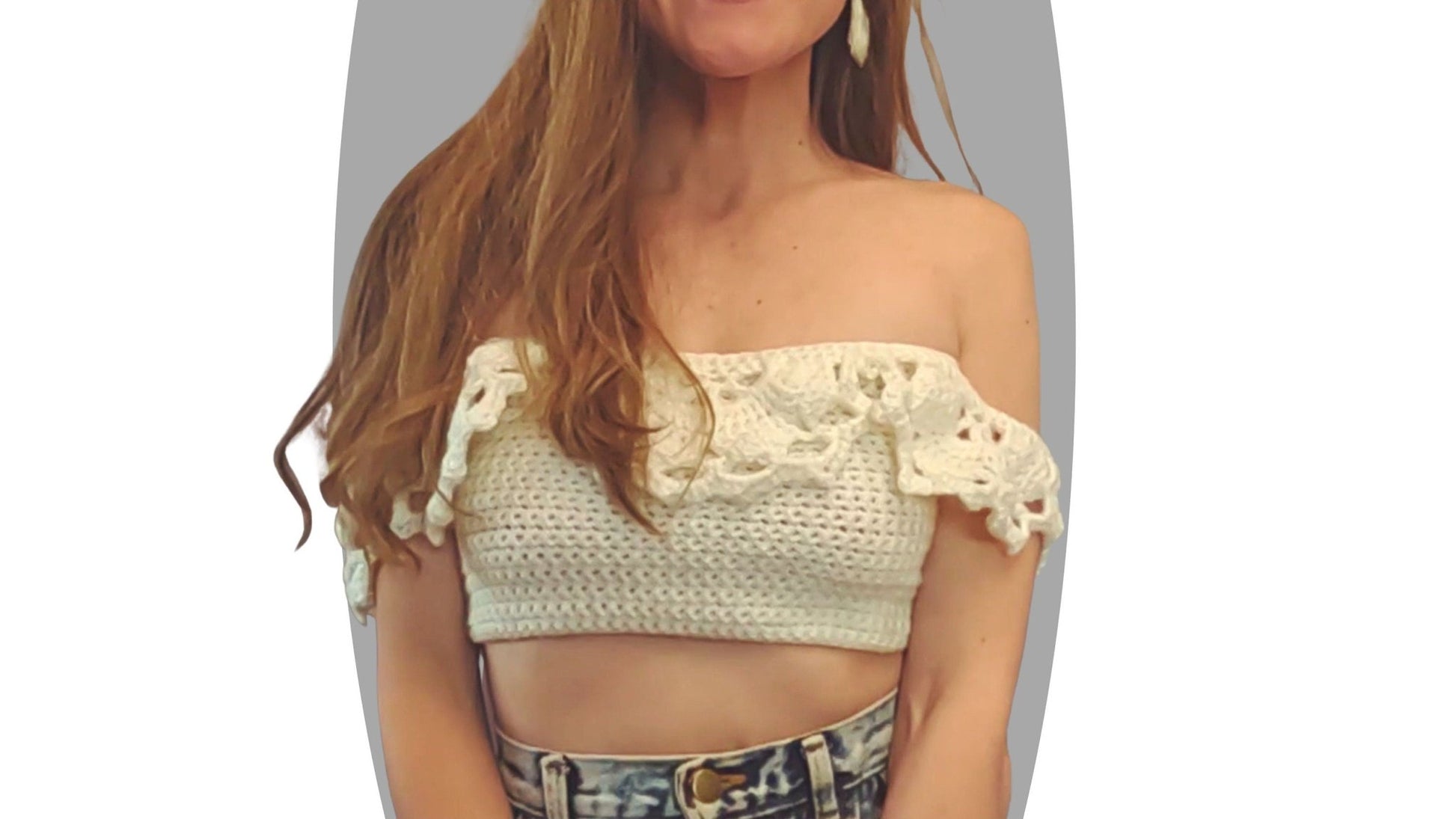 Crochet Top Pattern - Soft Geo - Mermaidcat Designs