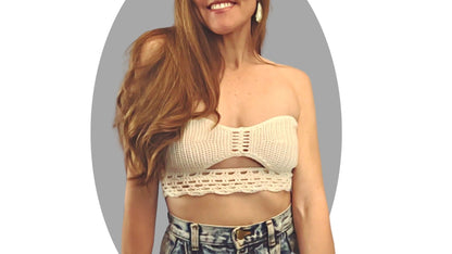 Crochet Top Pattern - Ultraviolet - Mermaidcat Designs