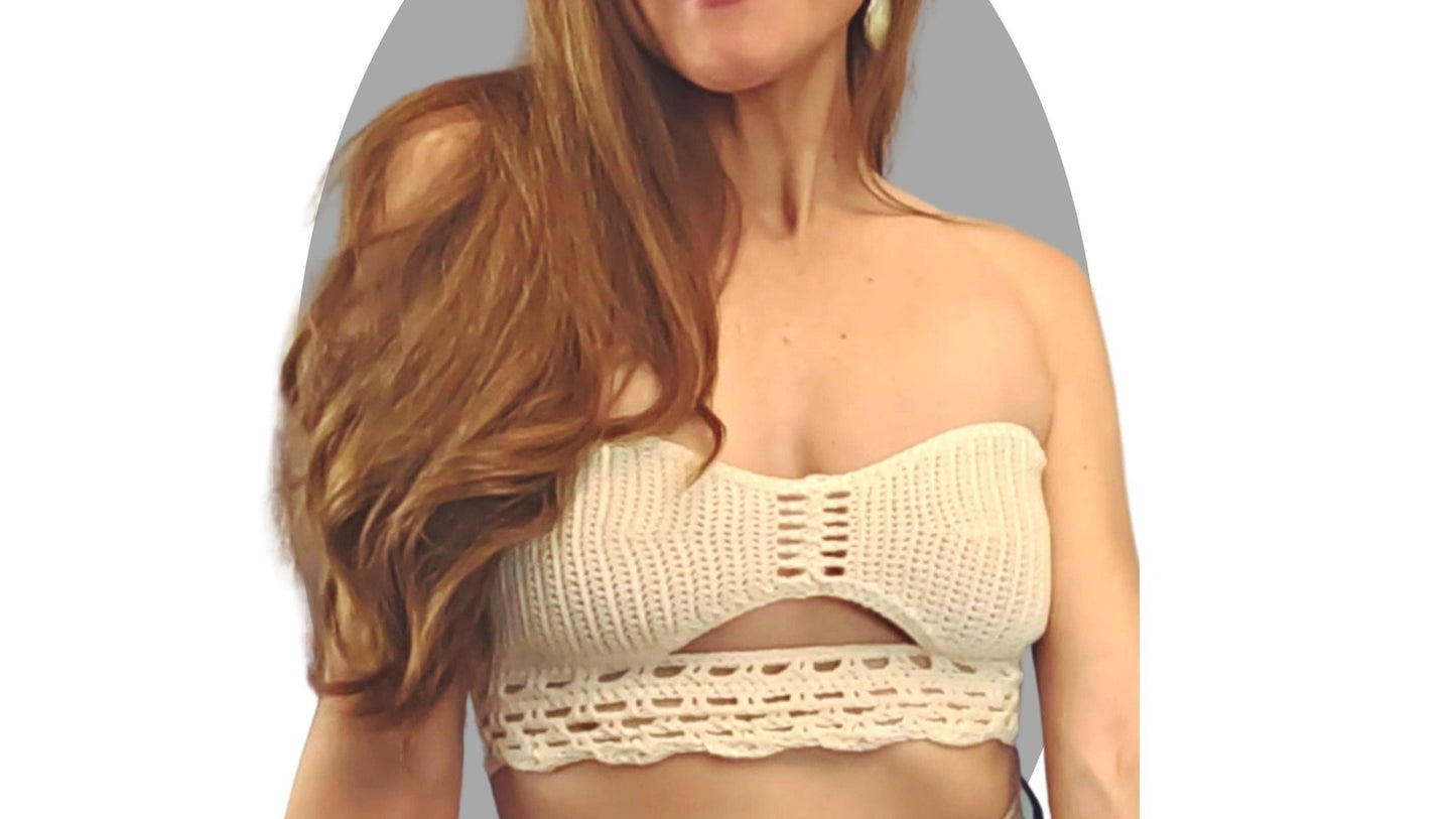 Crochet Top Pattern - Ultraviolet - Mermaidcat Designs