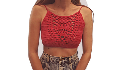 Crochet Top Pattern - Unity - Mermaidcat Designs