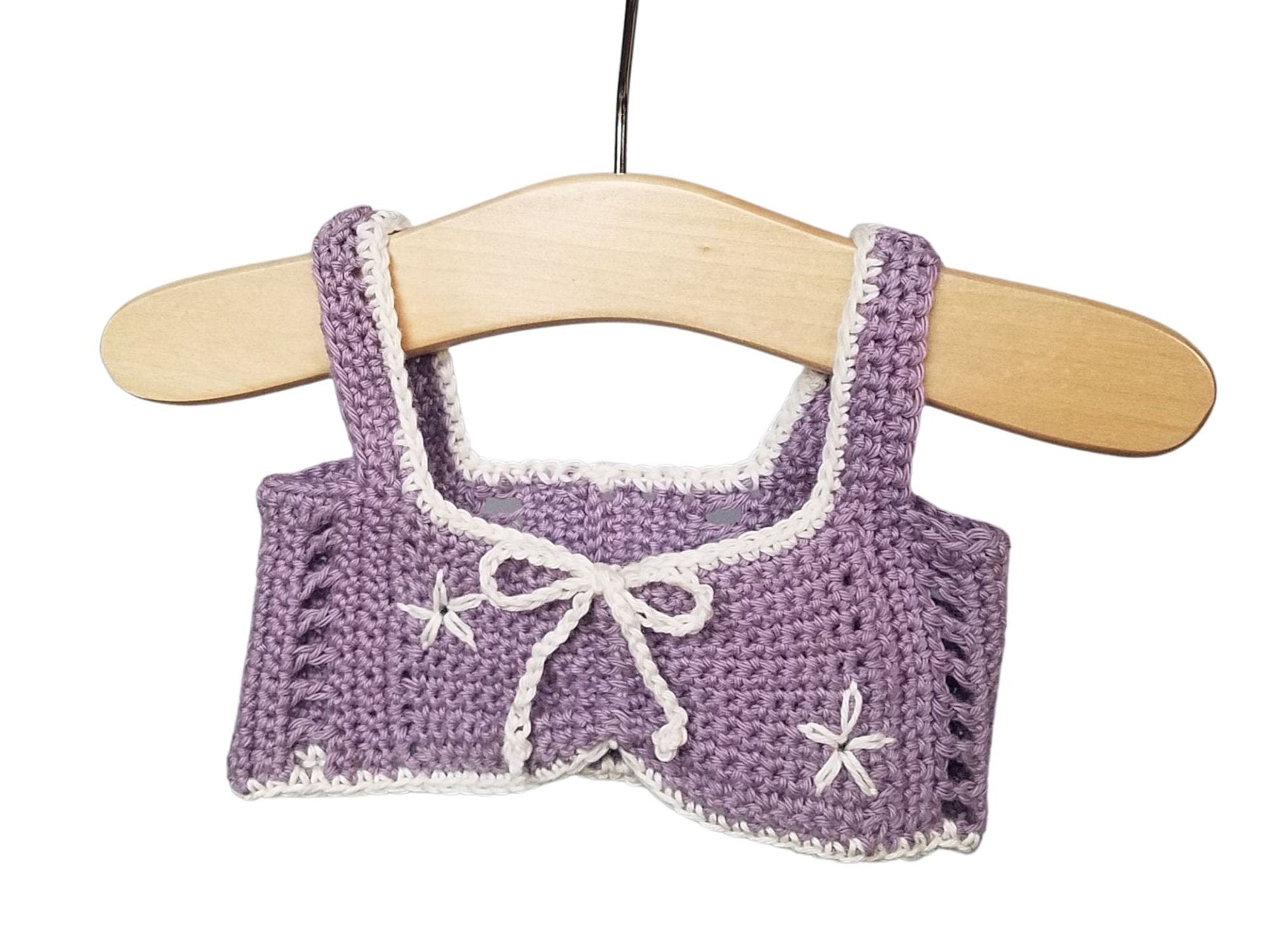 Infant / Toddler Crochet Top Pattern - Phlox - Mermaidcat Designs