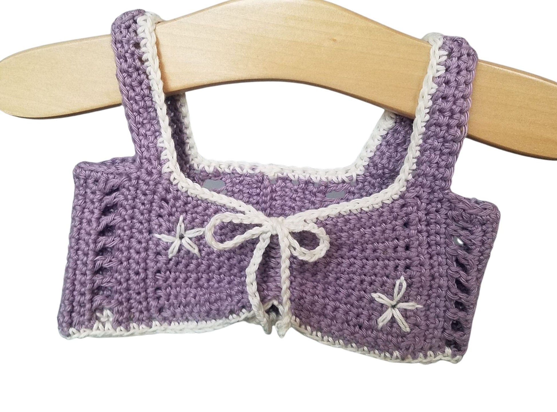 Infant / Toddler Crochet Top Pattern - Phlox - Mermaidcat Designs