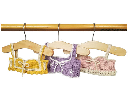 Infant / Toddler Crochet Top Pattern - Phlox - Mermaidcat Designs