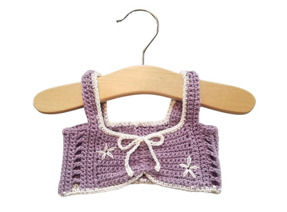 Infant / Toddler Crochet Top Pattern - Phlox - Mermaidcat Designs