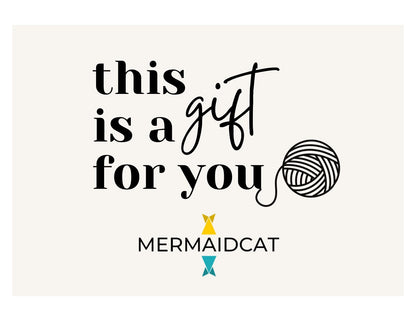 Mermaidcat Designs Gift Card – The Perfect Gift for Every Crocheter! - Mermaidcat Designs